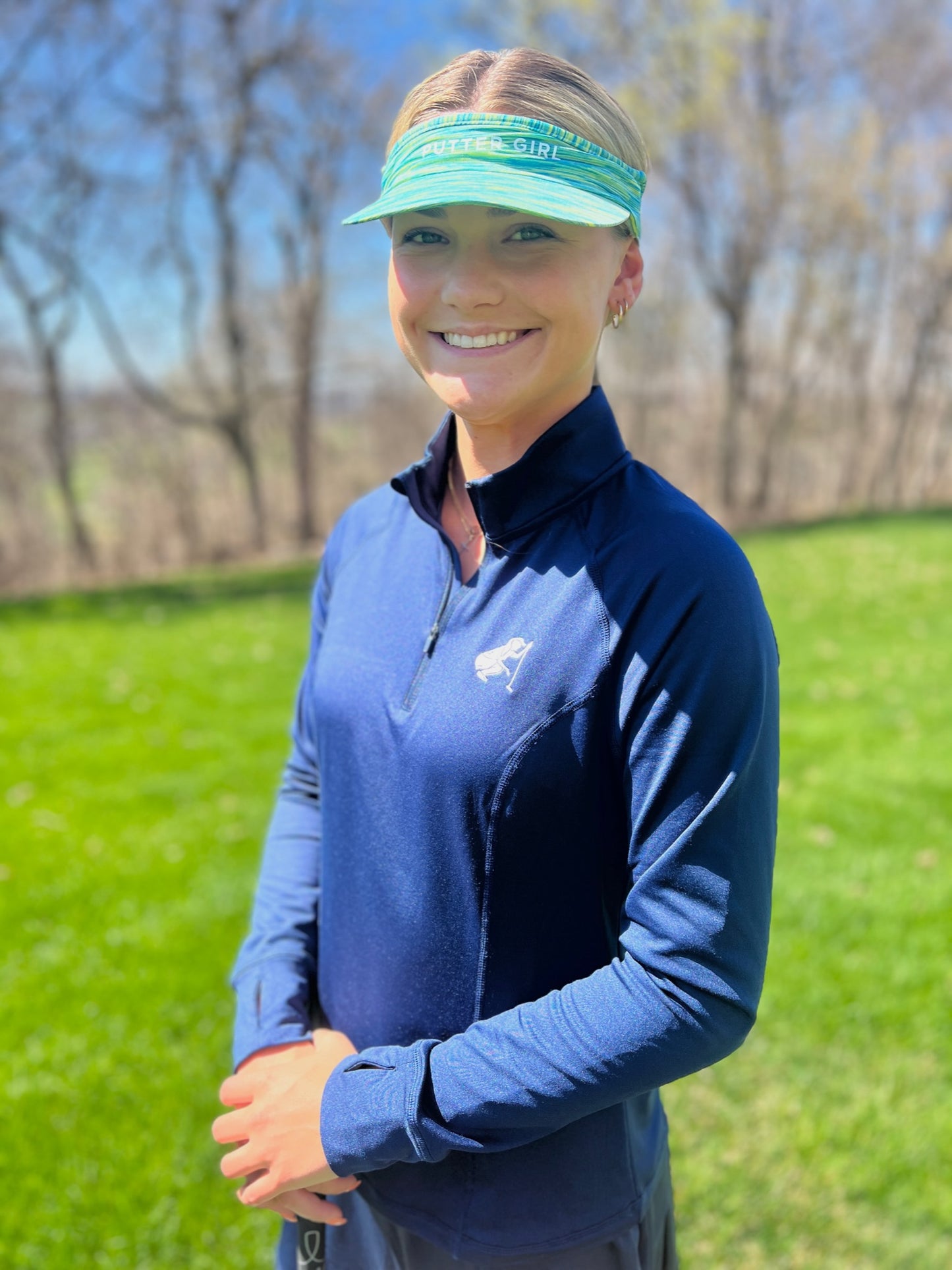 Putter Girl Quarter Zip Pullover