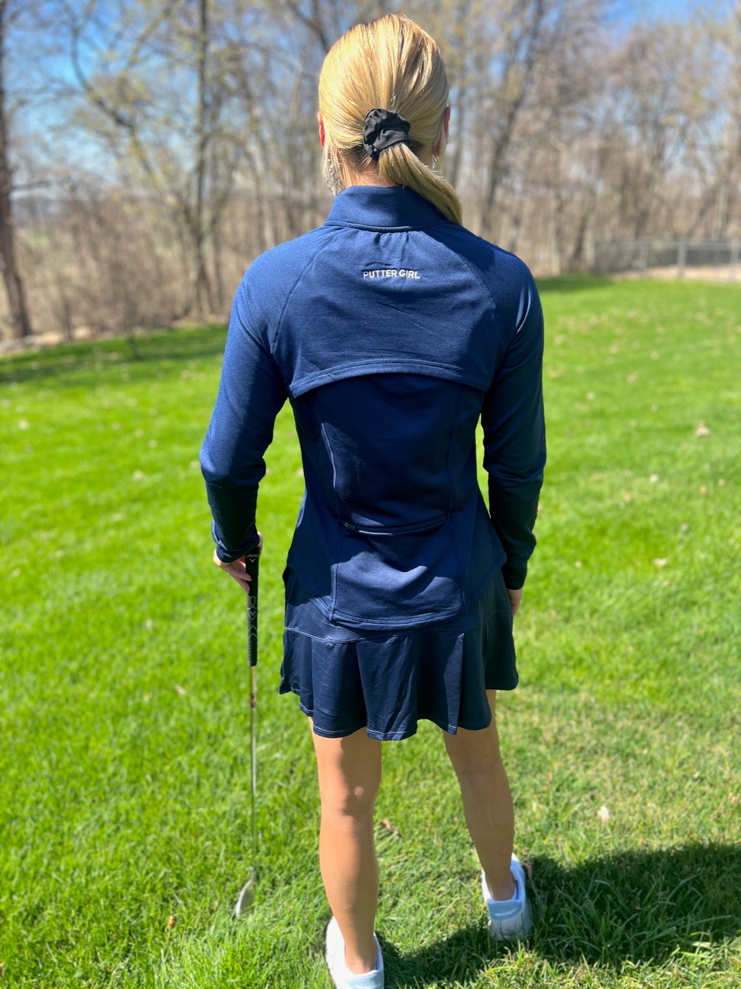 Putter Girl Quarter Zip Pullover