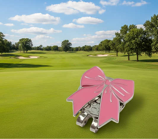 Pink Ribbon Ball Marker