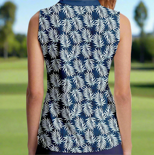 Blue Fern Sleeveless