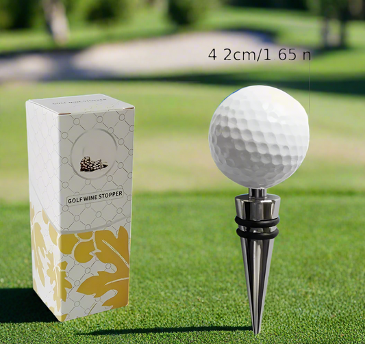 Golf Ball Wine Stopper
