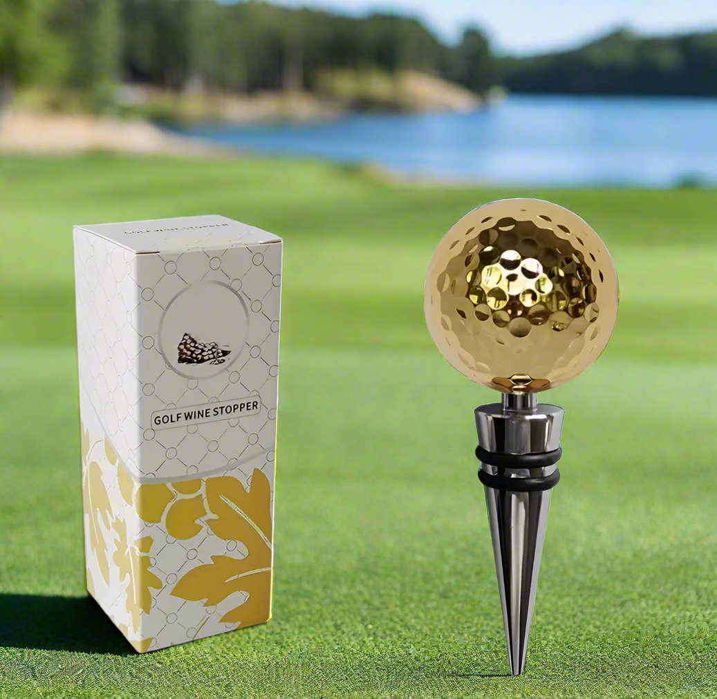 Golf Ball Wine Stopper