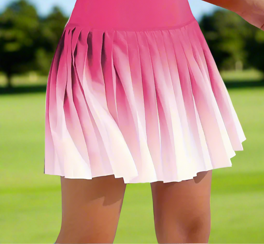 Pretty Pleated Skirt - Pink