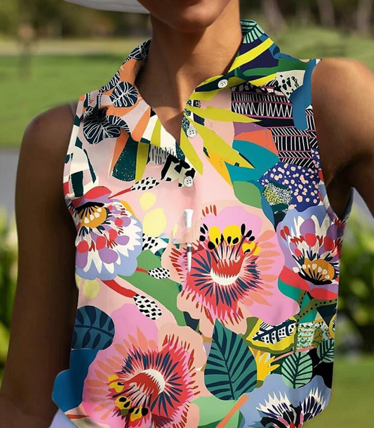 The Aloha Sleeveless Polo