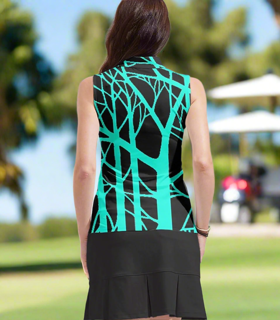 The Tree Branch Sleeveless Polo