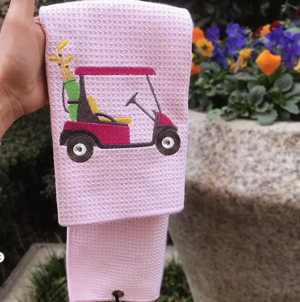 Golf Cart Golf Towels