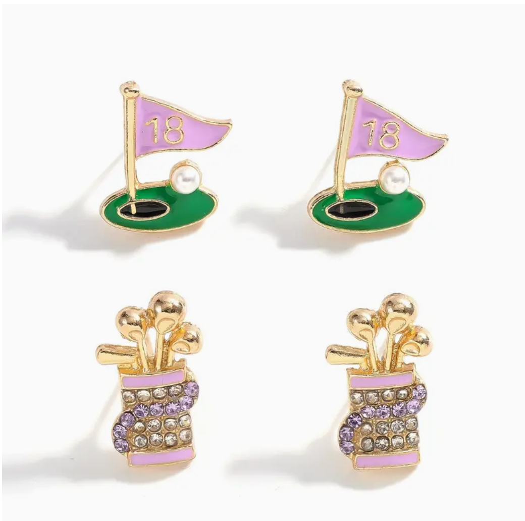 Flags and Bags Earrings