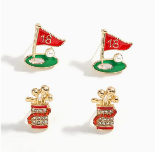 Flags and Bags Earrings