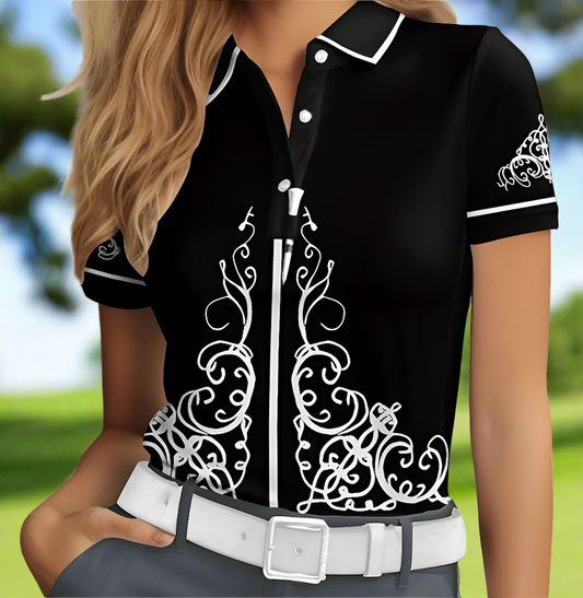 Black Tie Polo