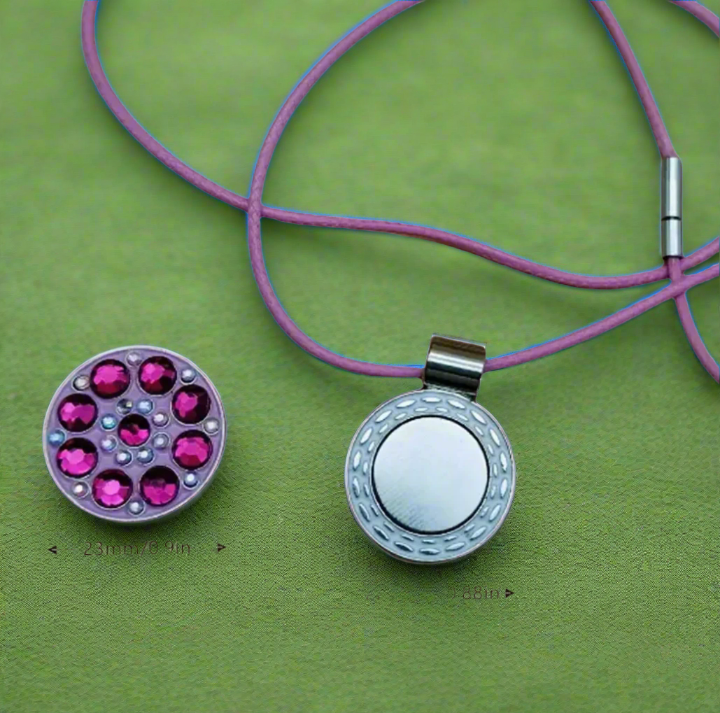 Golf Ball Marker Necklace
