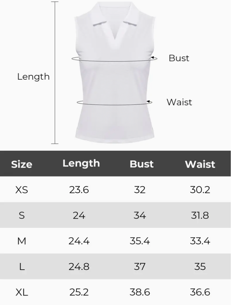 Rose Red Sleeveless Polo