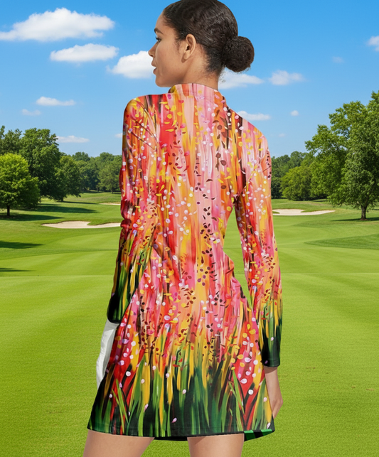 Autumn Fields Long Sleeve Dress