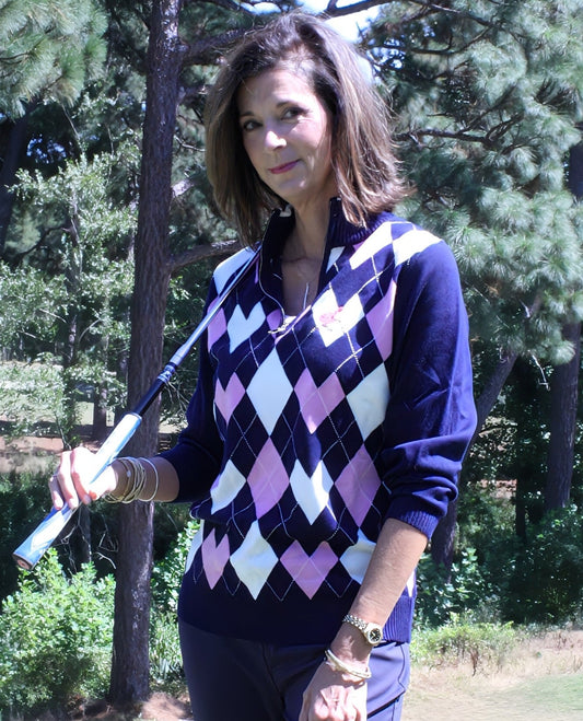 Fall Argyle Sweater