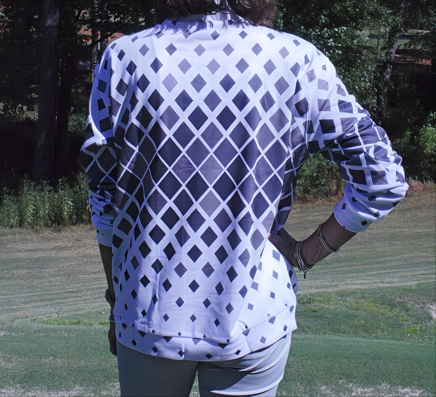 Grey Diamond Sweatshirt