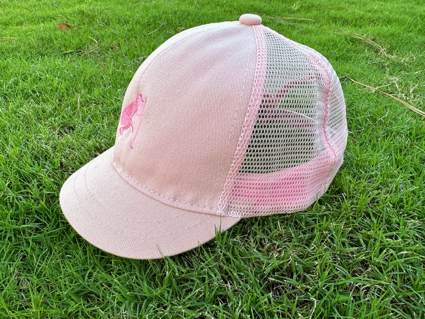 Pink Mesh Cap - Side