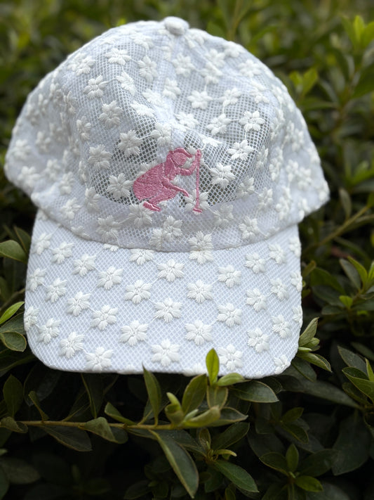 The Lacy Hat - Pink