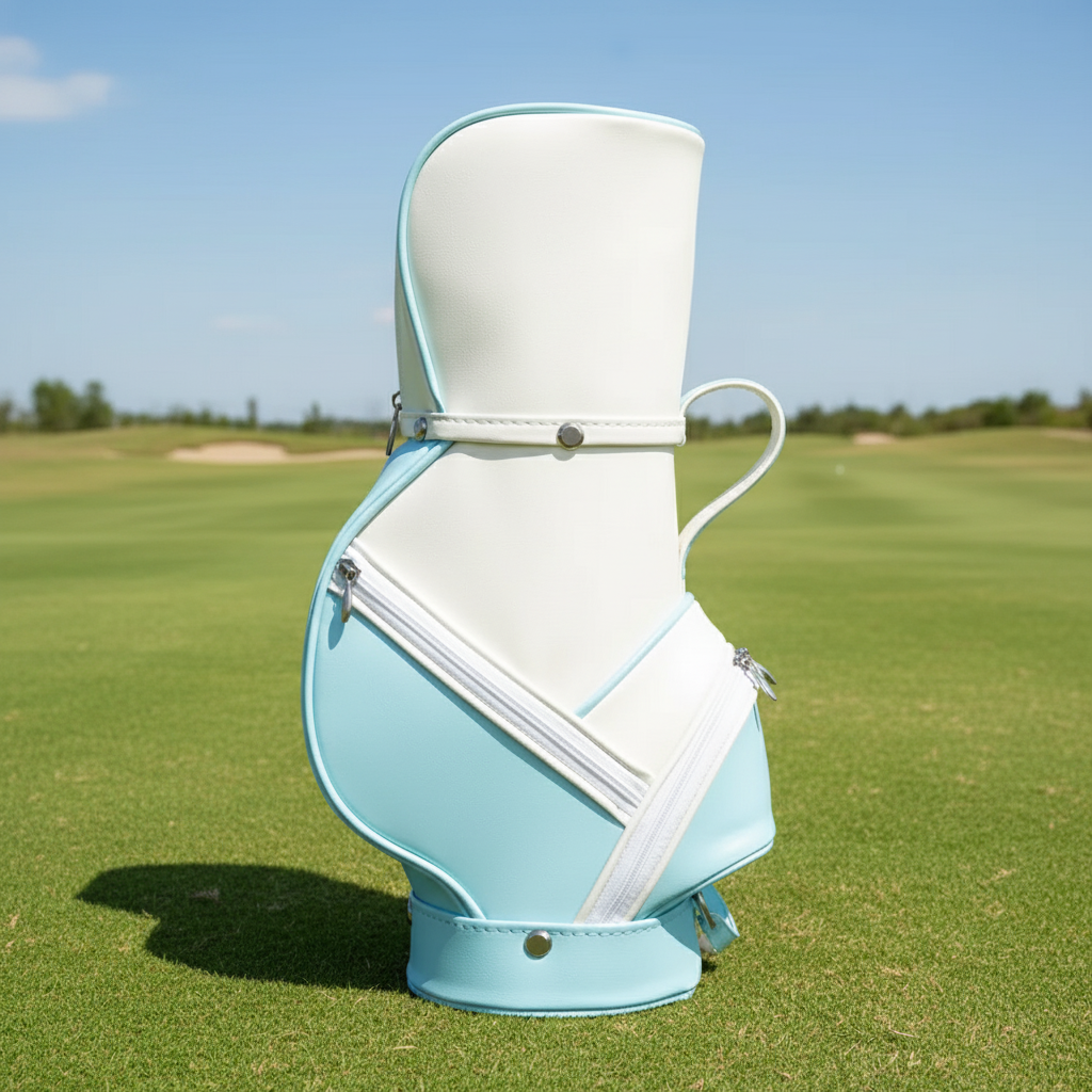Golf Bag Purse in Light Blue
