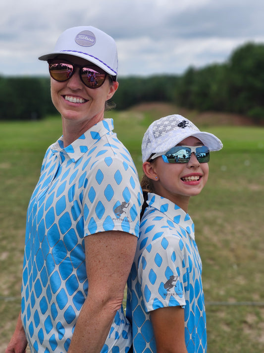 Blue Diamond Short Sleeve Polo