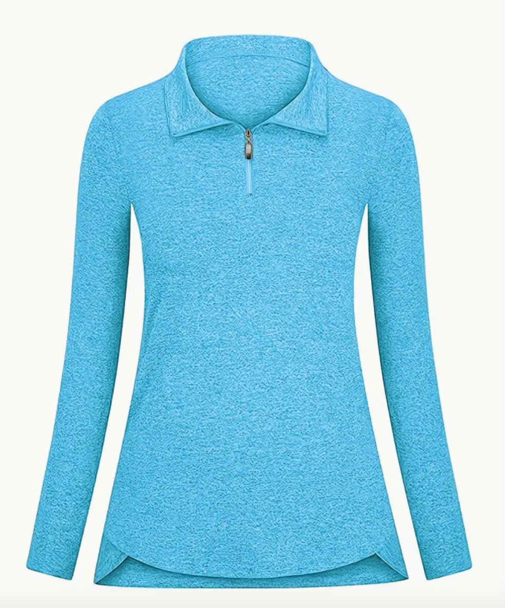 Baby Blue Long Sleeve Pullover