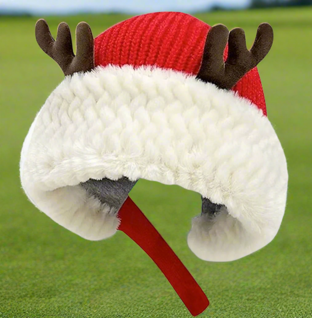 Golf Cart Tee and Reindeer Beanie!