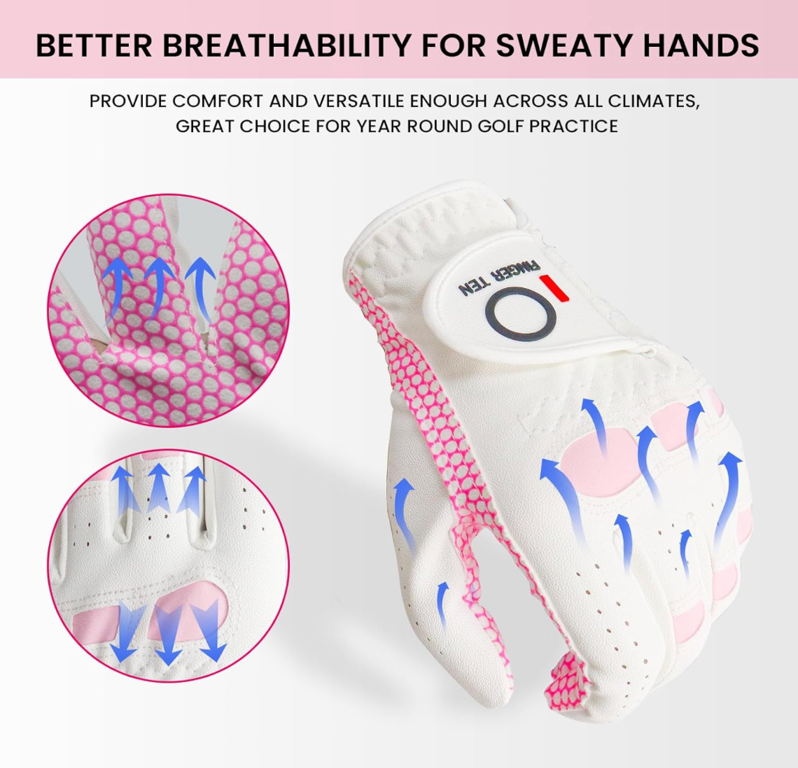 Putter Girl All Weather Golf Gloves