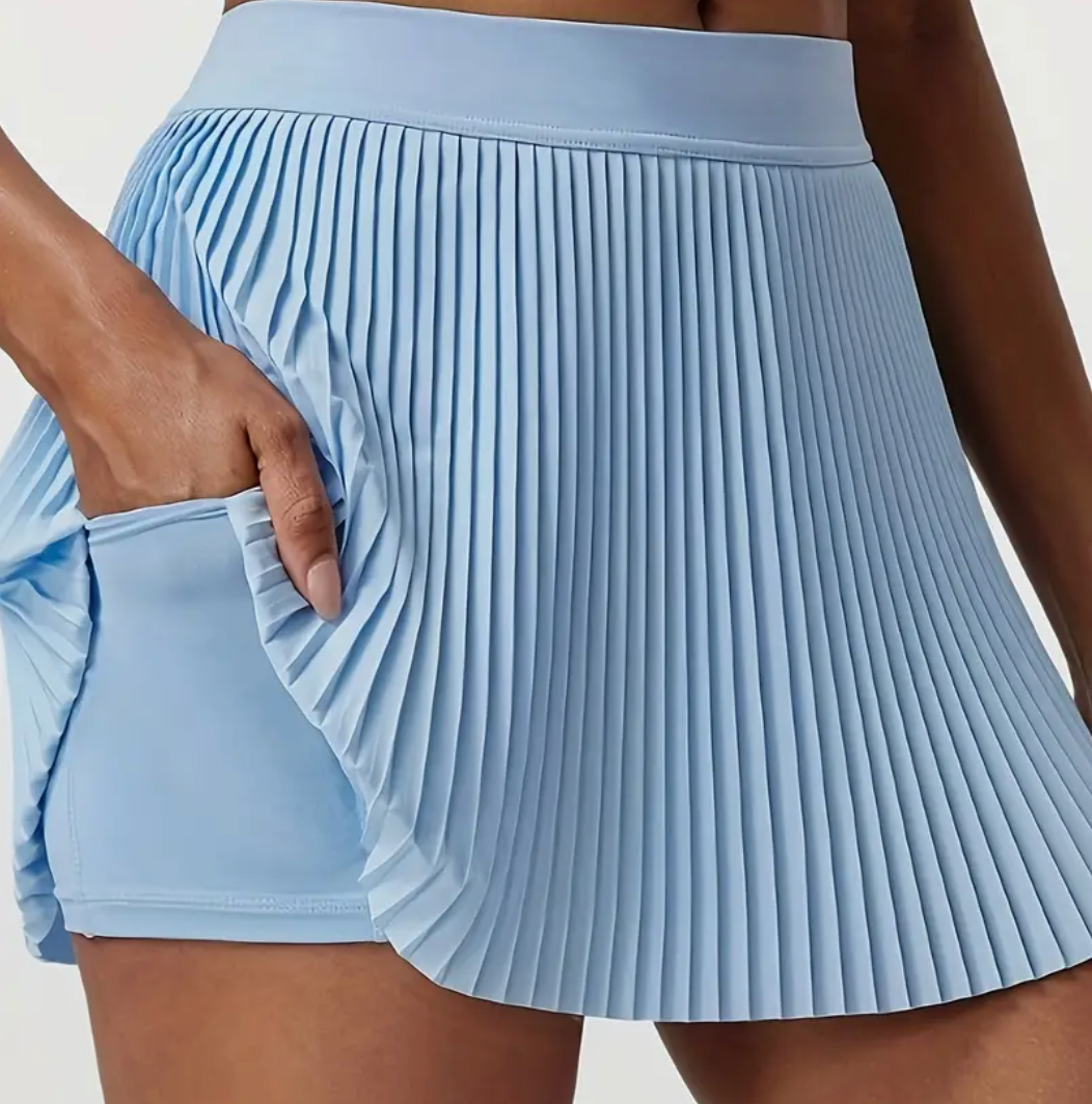 Fall for Blue Skirt