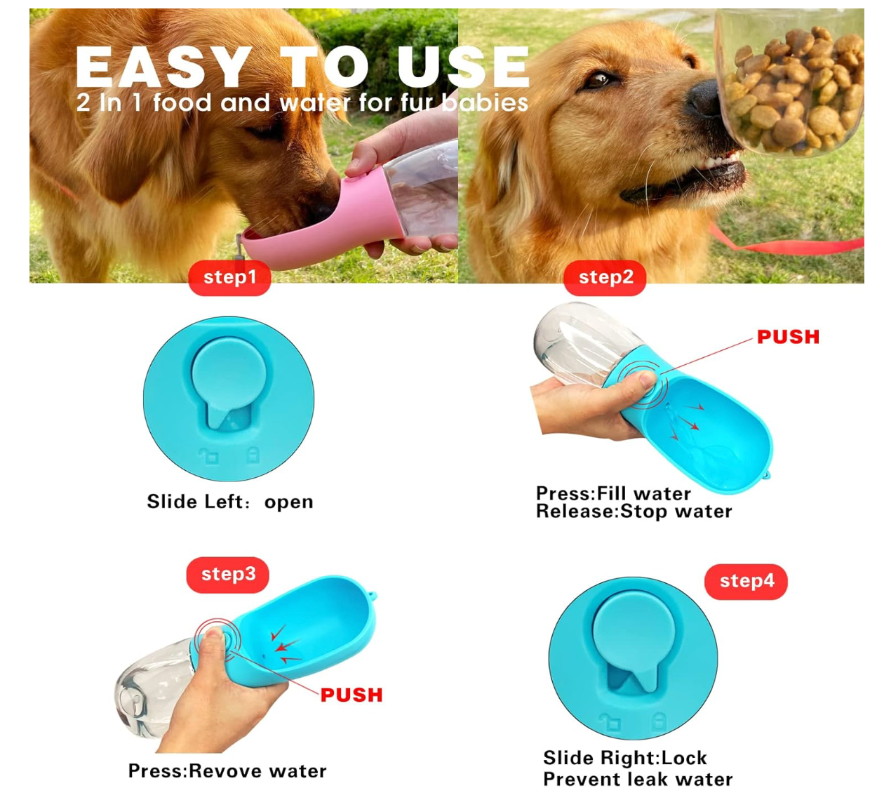 Putter Pup Travel Bottle