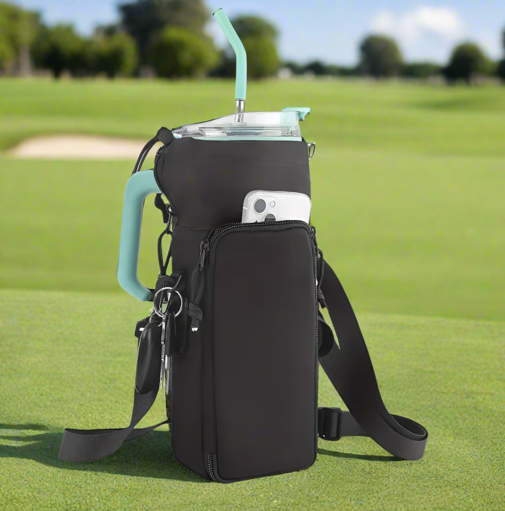 Golf Tumbler and Bag Bundle