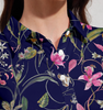 Wild Flower Sleeveless Polo