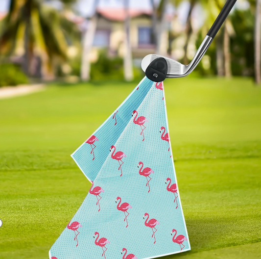 Flamingo Magnetic Towel