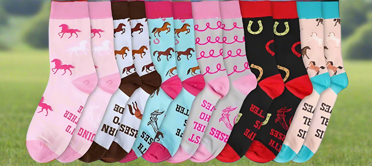 Pony Girl Socks