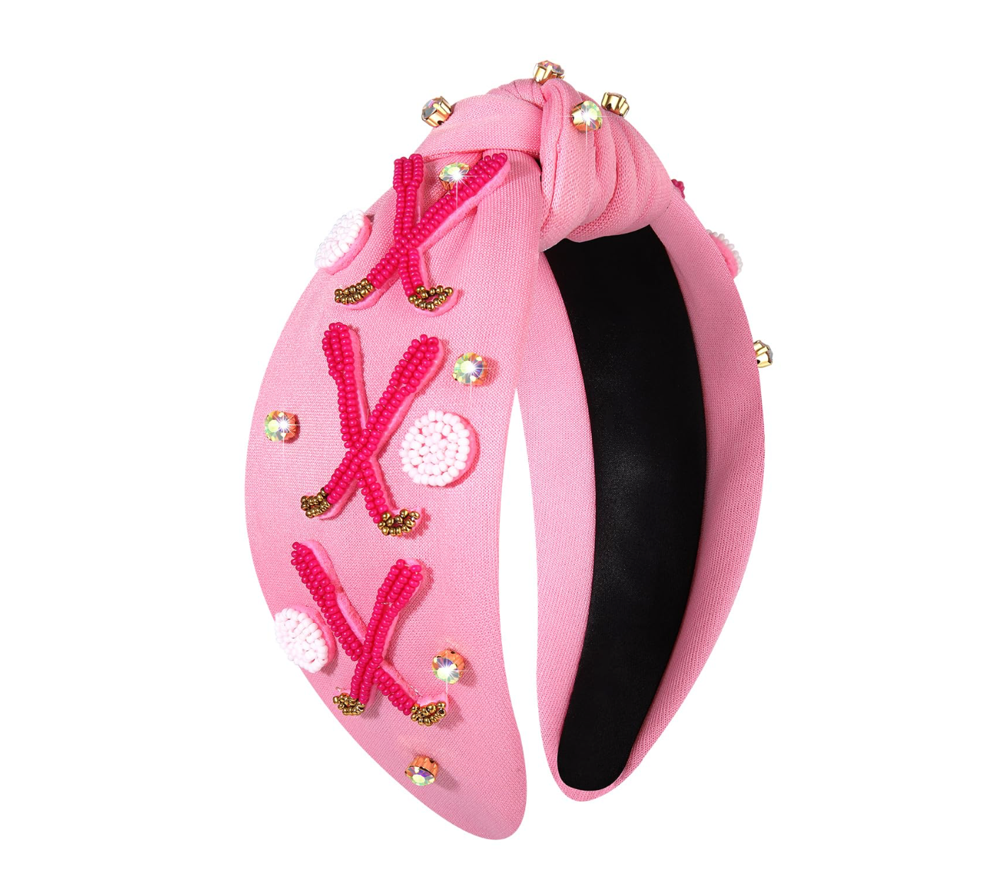 Knot-teed Rhinestone Hairbands