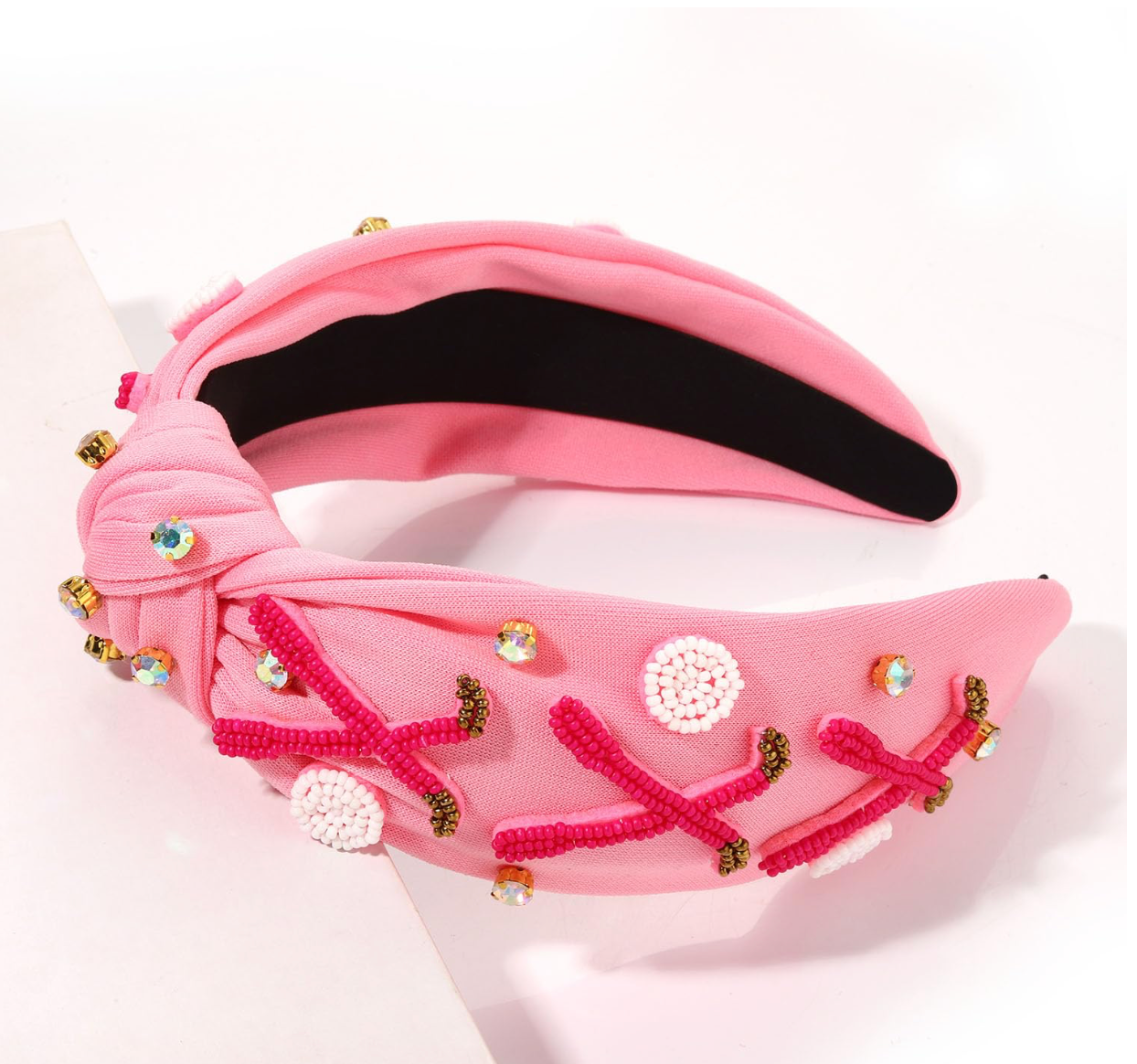 Knot-teed Rhinestone Hairbands