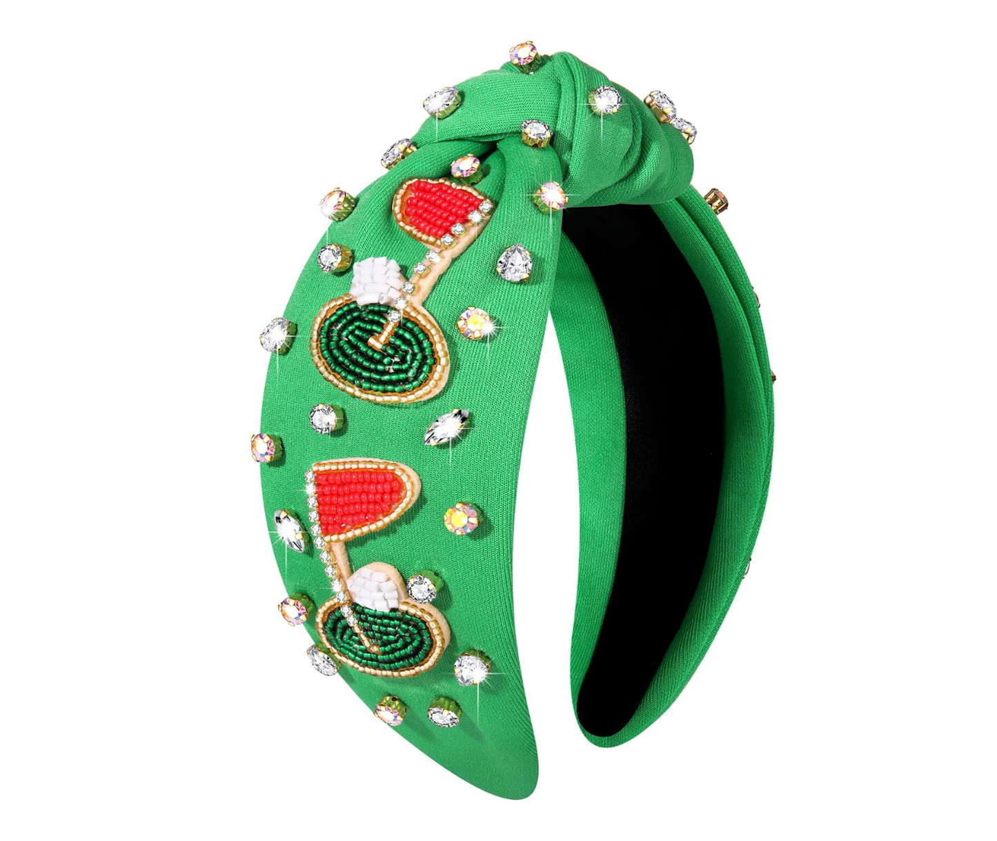 Knot-teed Rhinestone Hairbands