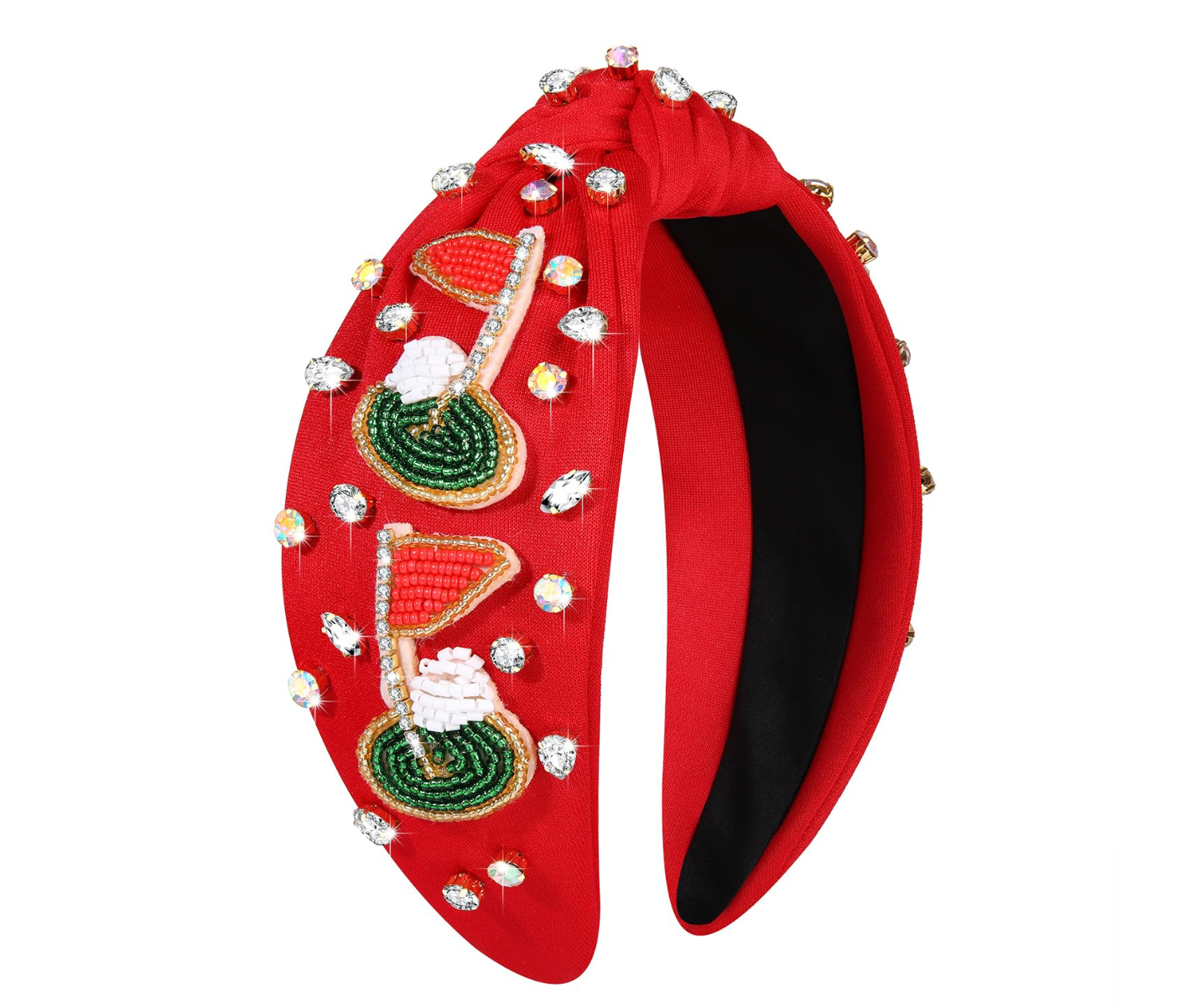 Knot-teed Rhinestone Hairbands