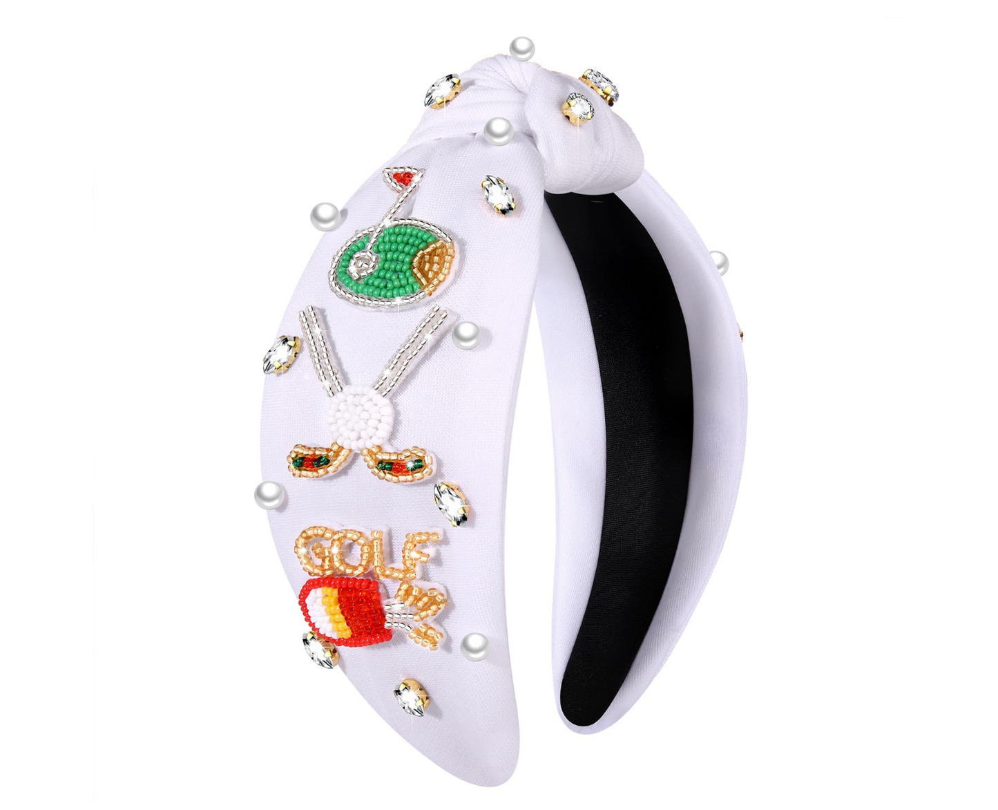 Knot-teed Rhinestone Hairbands