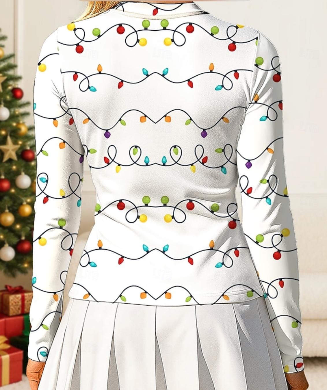 Christmas Lights Zip Up!