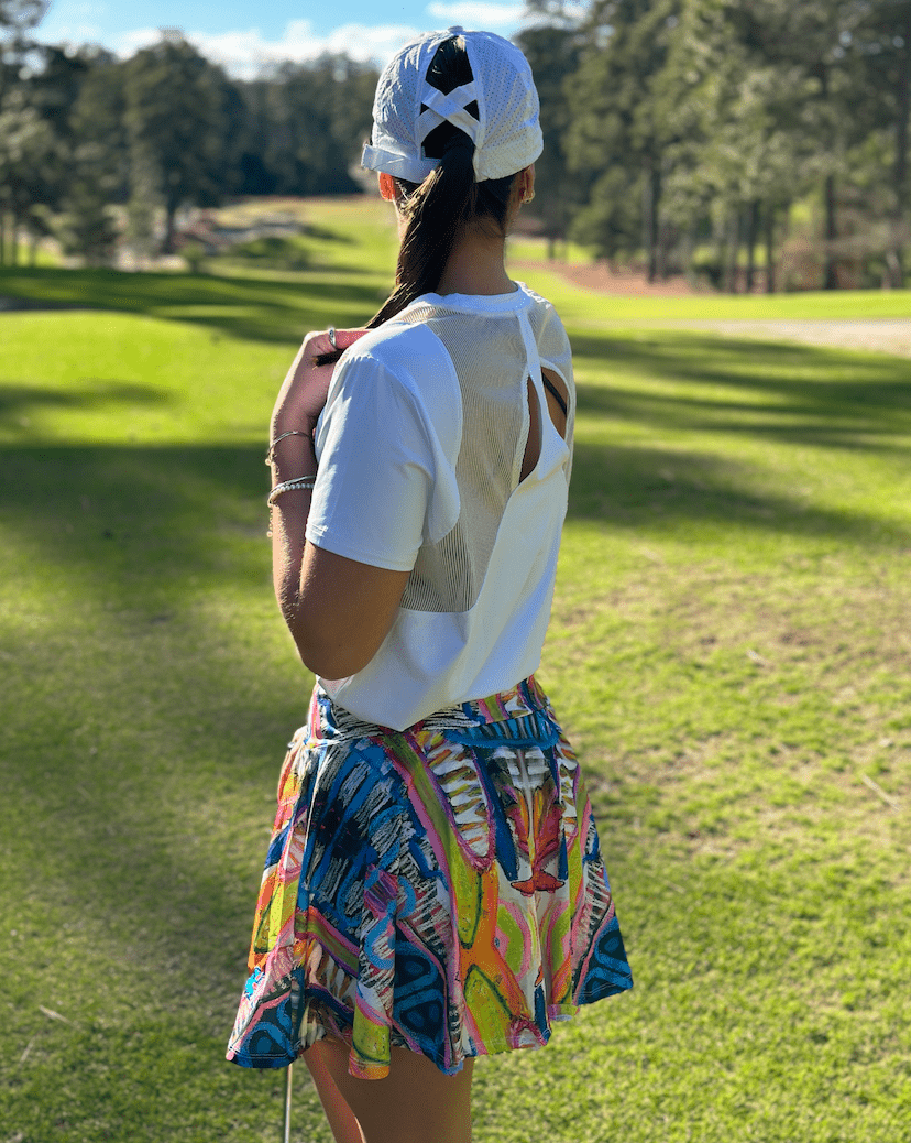 Abstract Skirt - Putter Girl