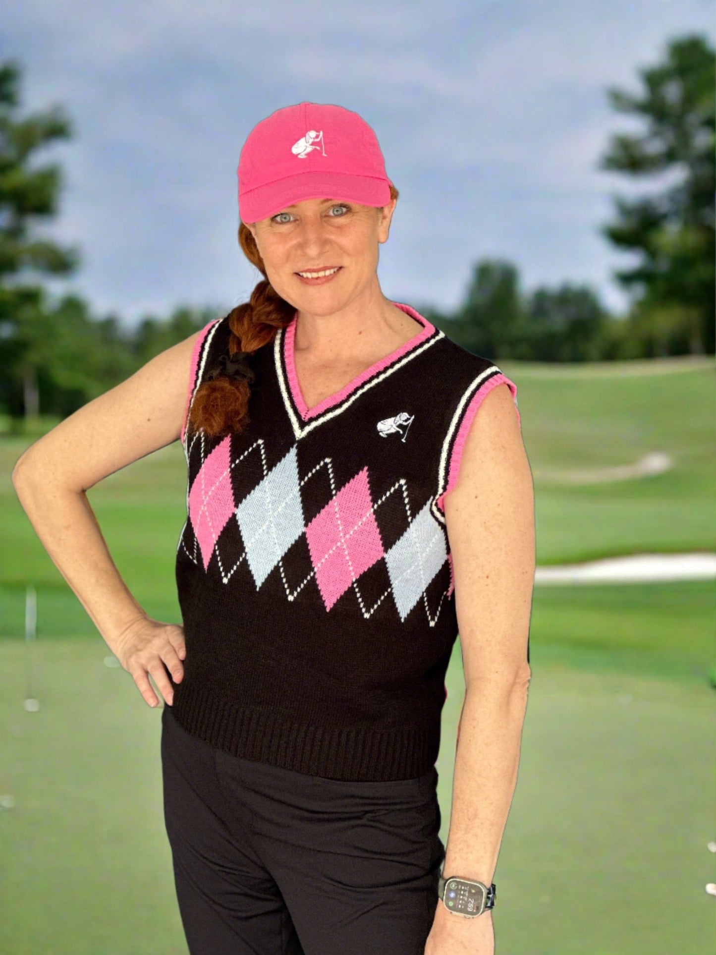 Argyle Sweater Vest - Putter Girl