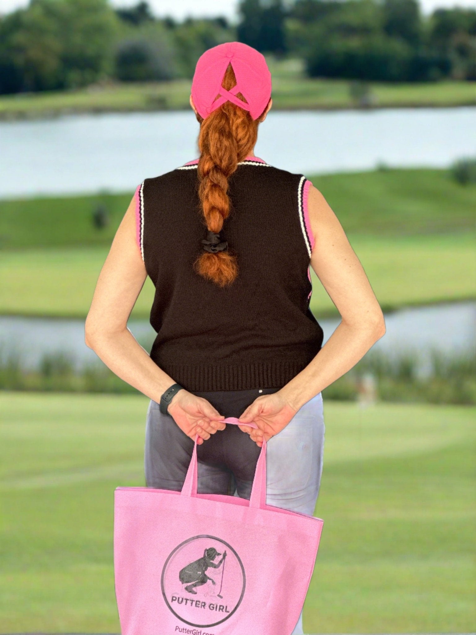 Argyle Sweater Vest - Putter Girl