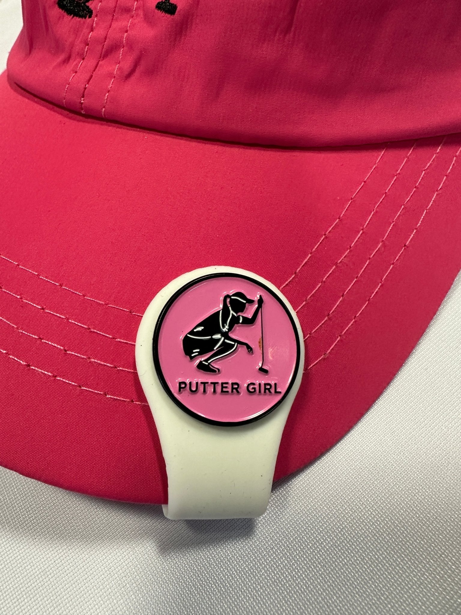 Ball Marker Hat Clip - Putter Girl