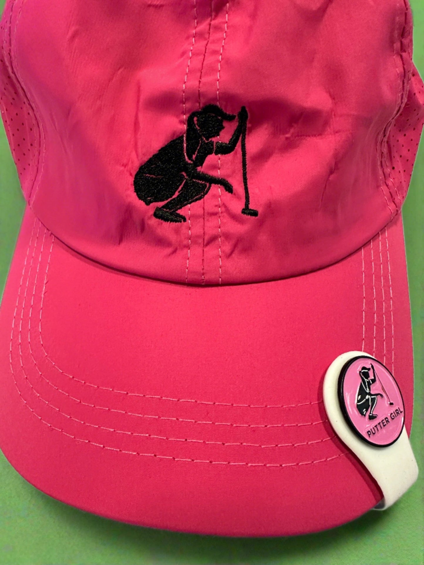 Ball Marker Hat Clip - Putter Girl