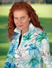 Blue Flower Long Sleeve - Putter Girl