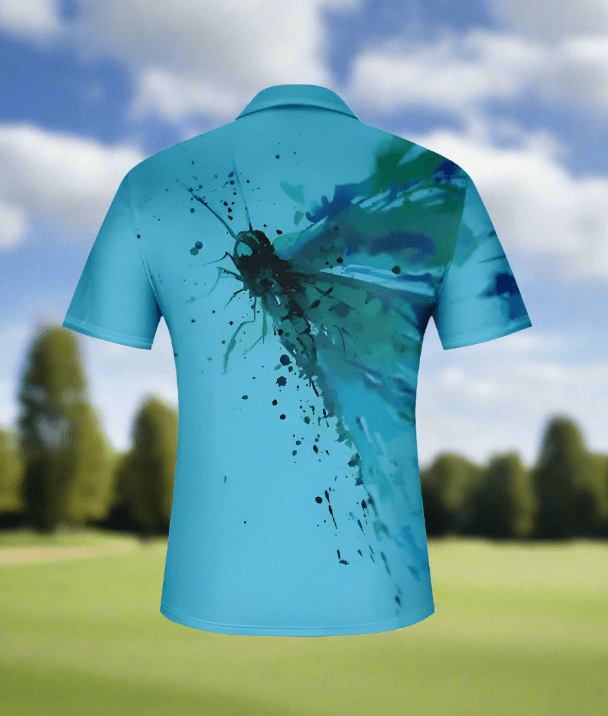 Dragon Fly Short Sleeve Polo - Putter Girl