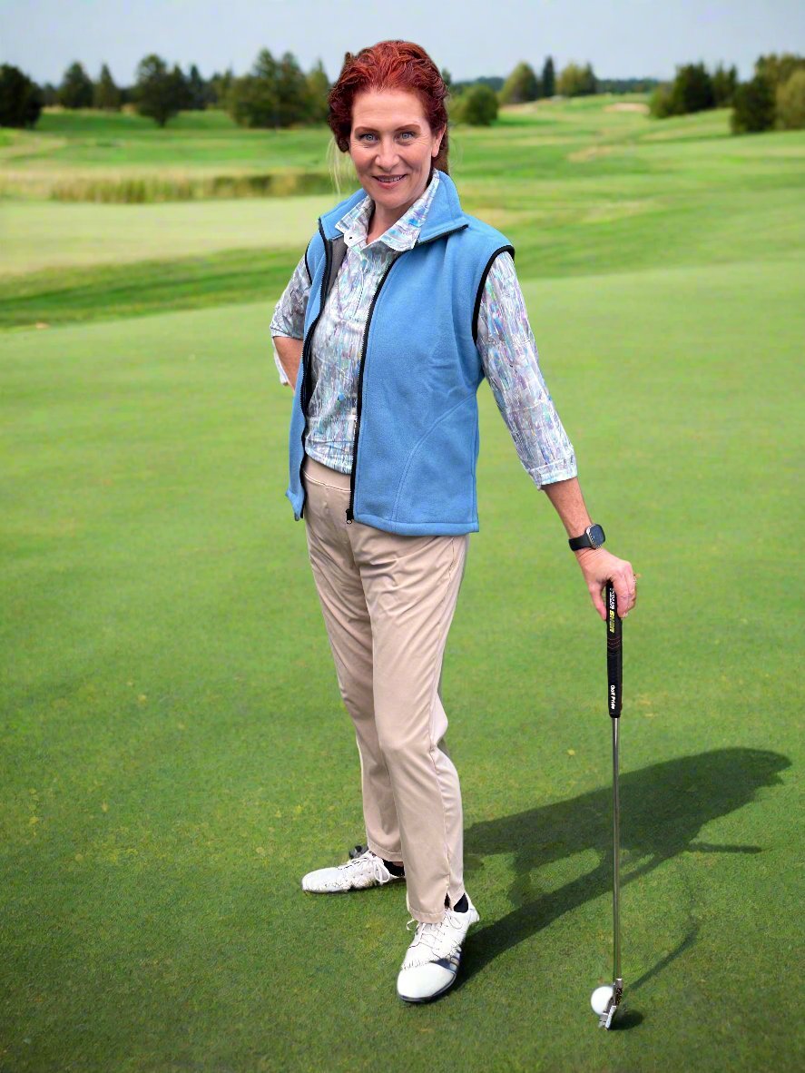 Fairway Fleece Vest - Putter Girl