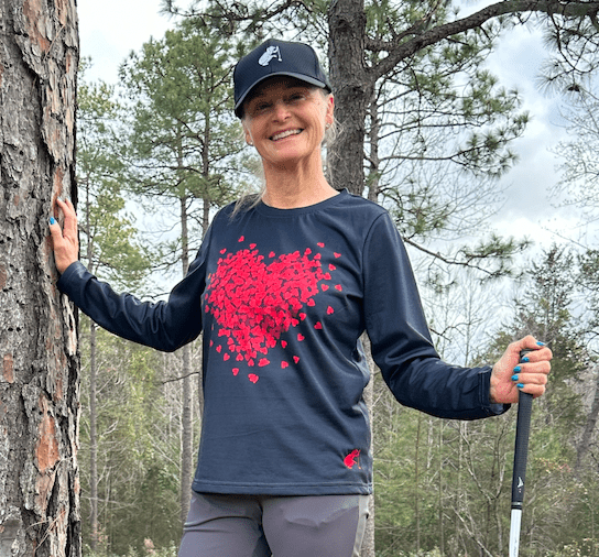 Flutter Long Sleeve Tee - Putter Girl