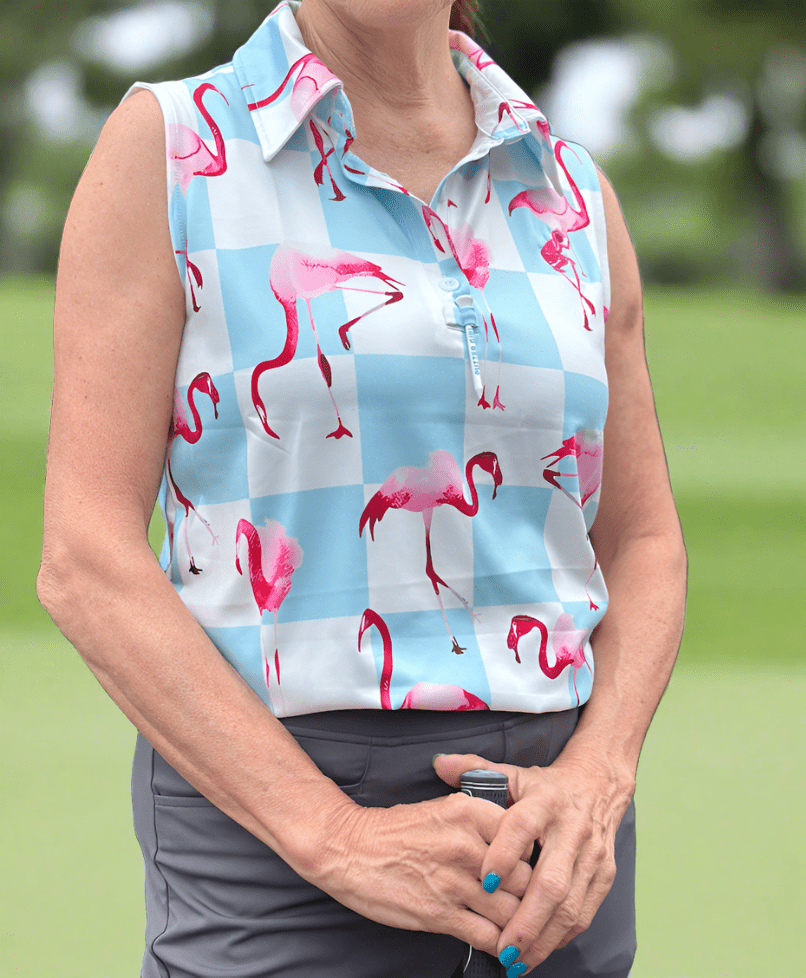 Funky Flamingo Shirt - Putter Girl