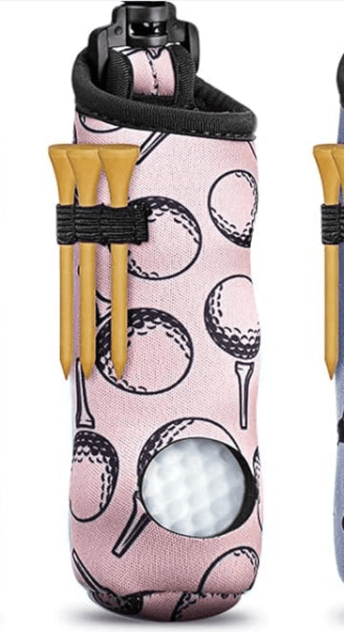 新品 bagjack golf BJG Ball & Tee Pouch Ghost Golf Club | Golf Utility Pouch - Dark Gray & Carbon Fiber