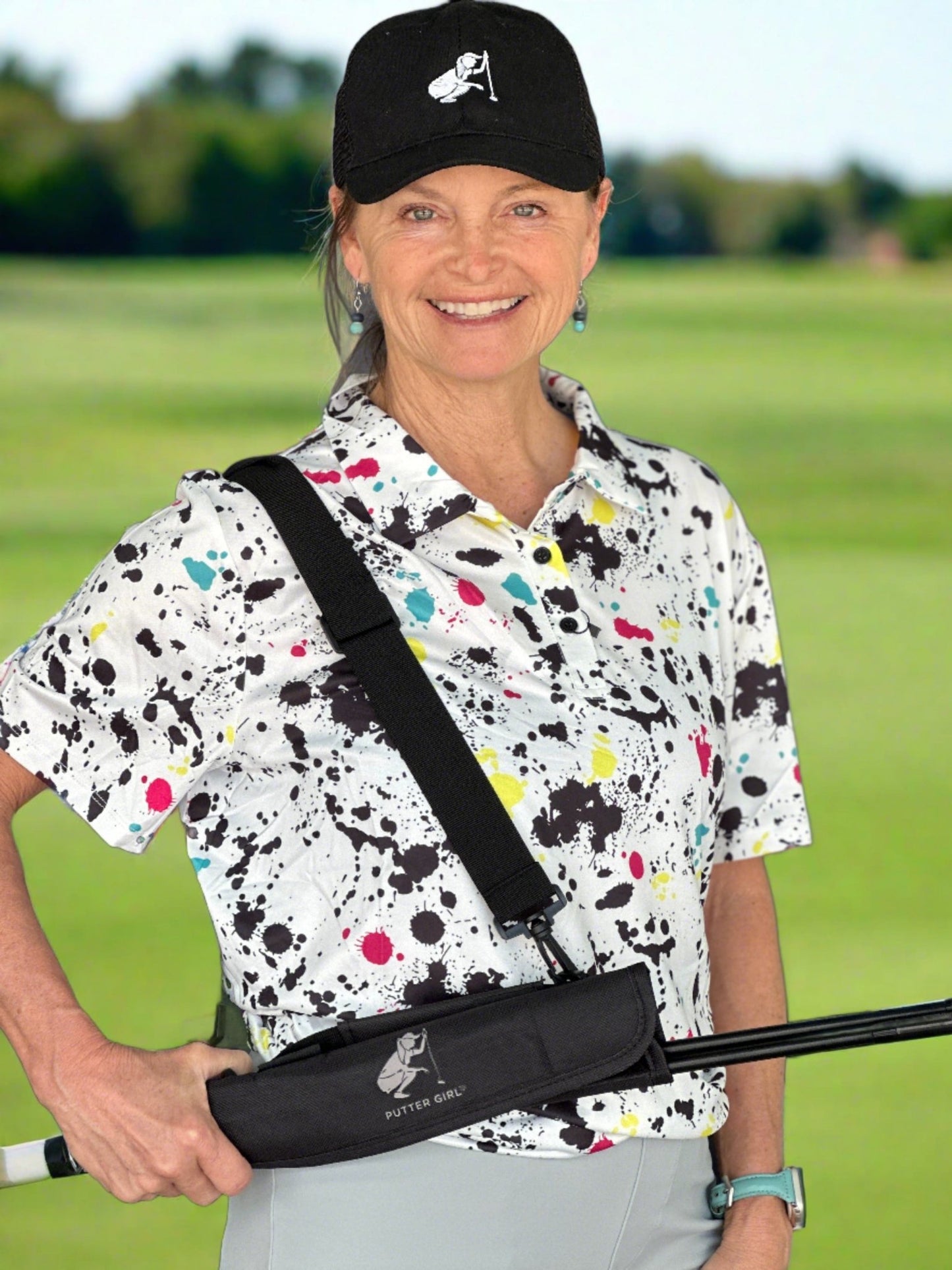 Golf Club Holder - Putter Girl