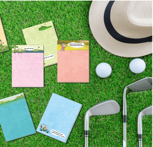 Goofy Golfer Note Pads - Putter Girl